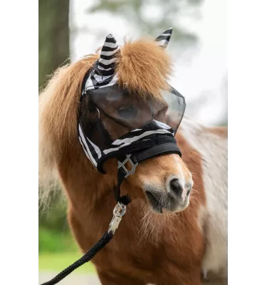 Maska zebra dla szetlanda