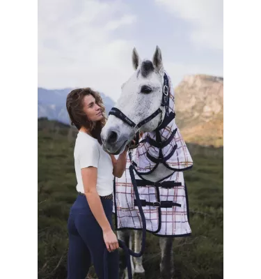 Kantar dla konia Huntington granat cob