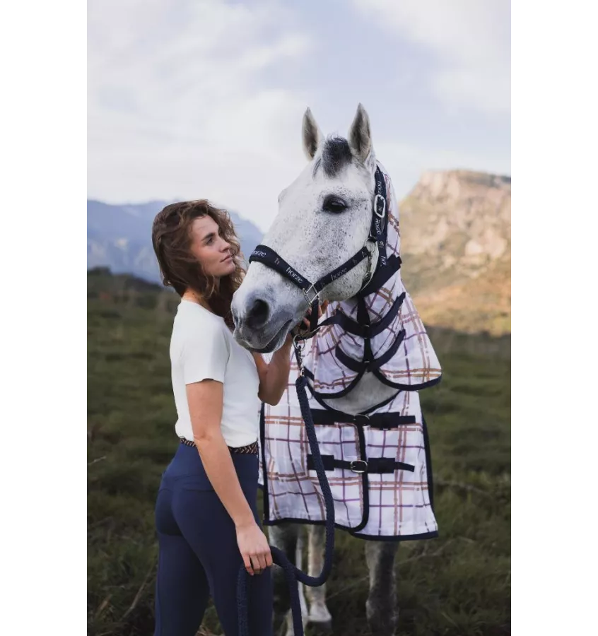 Kantar dla konia Huntington granat cob