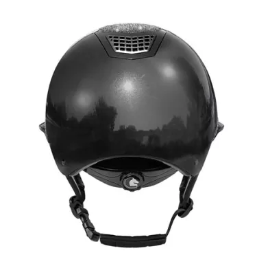 Kask jeździecki FP Eclipse Shiny czarny L