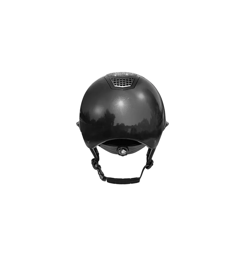 Kask jeździecki FP Eclipse Shiny czarny L