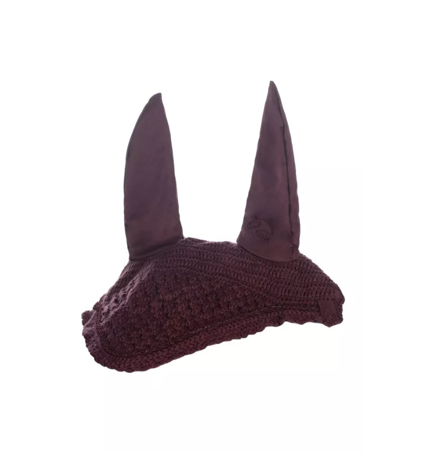 Nauszniki dla konia Daphne błękit cob