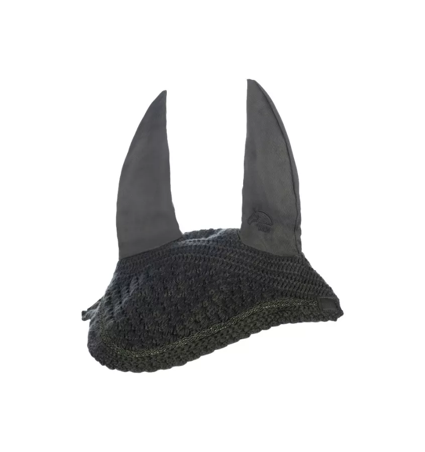 Nauszniki dla konia Daphne błękit cob