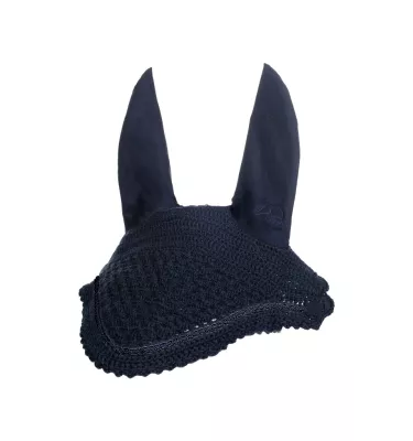 Nauszniki dla konia Daphne błękit cob