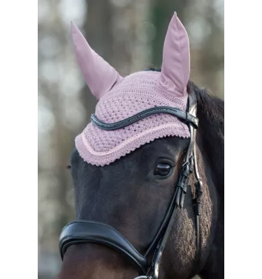 Nauszniki dla konia Daphne błękit cob