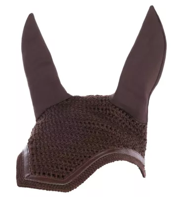 Nauszniki dla konia Linea biały cob/full