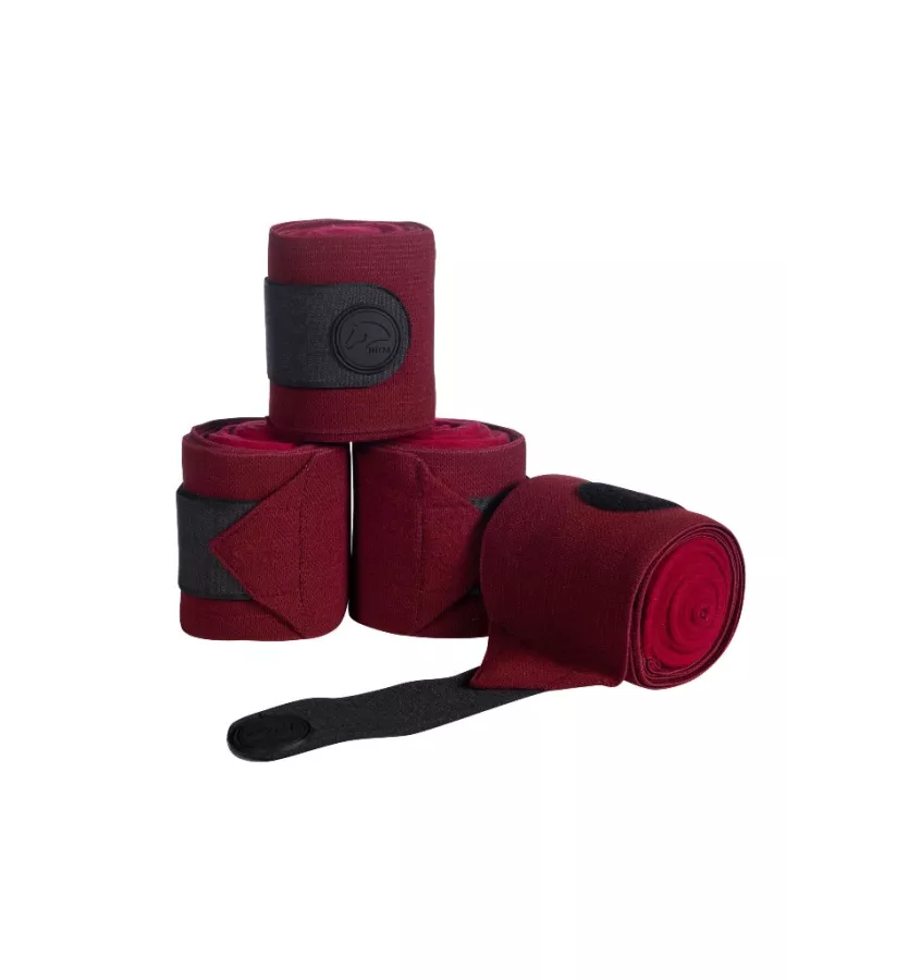 Owijki polarowo-elastyczne Combo bordo