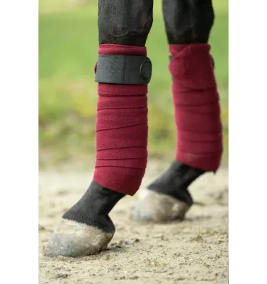 Owijki polarowo-elastyczne Combo bordo