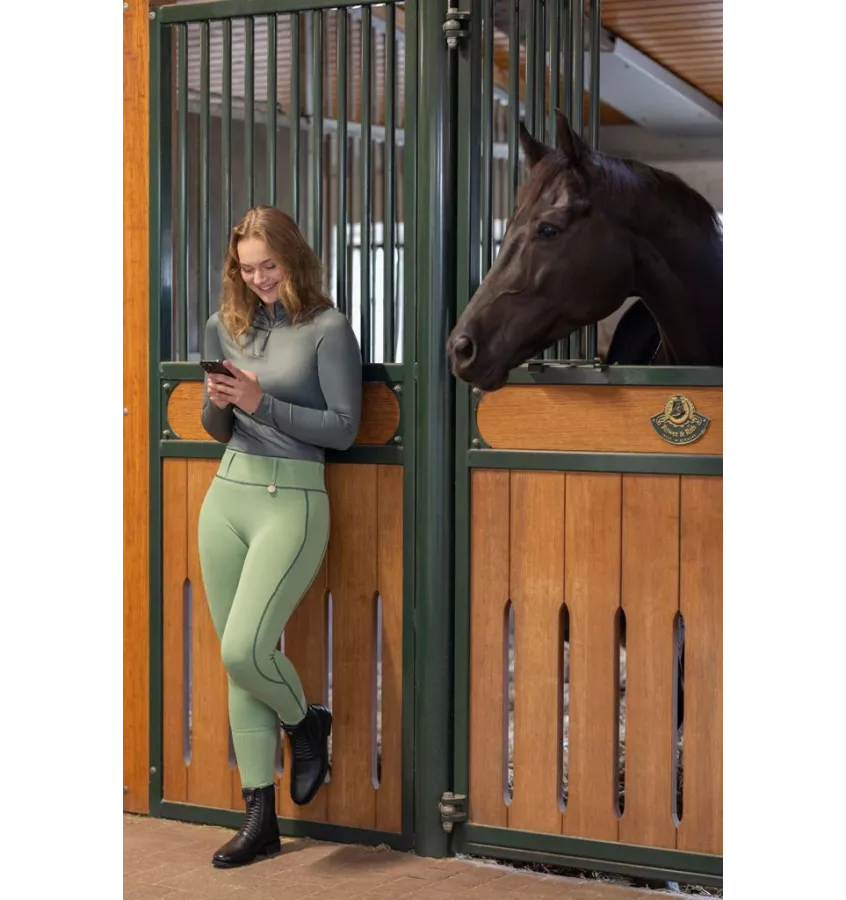 Legginsy jeździeckie Juna czarny 34