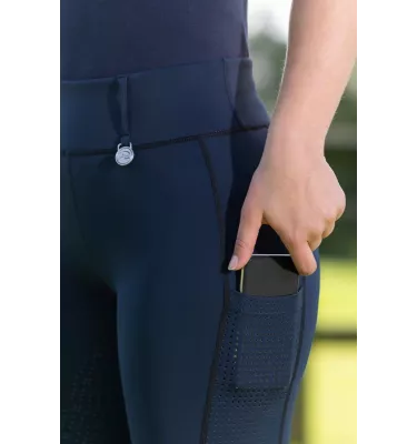 Legginsy jeździeckie Juna czarny 34