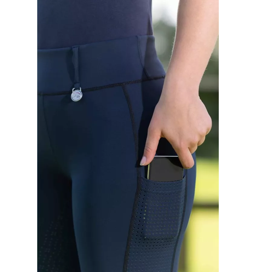 Legginsy jeździeckie Juna czarny 34