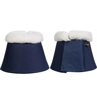 Kaloszki neoprenowe z futerkiem biały cob