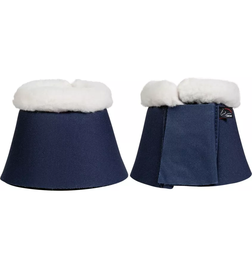 Kaloszki neoprenowe z futerkiem biały cob