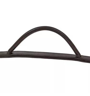 Napierśnik skórzany z rączką brąz cob