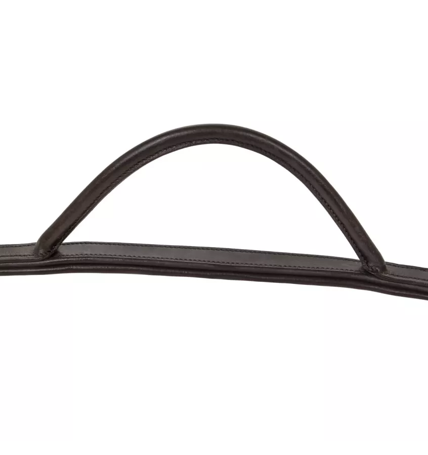 Napierśnik skórzany z rączką brąz cob