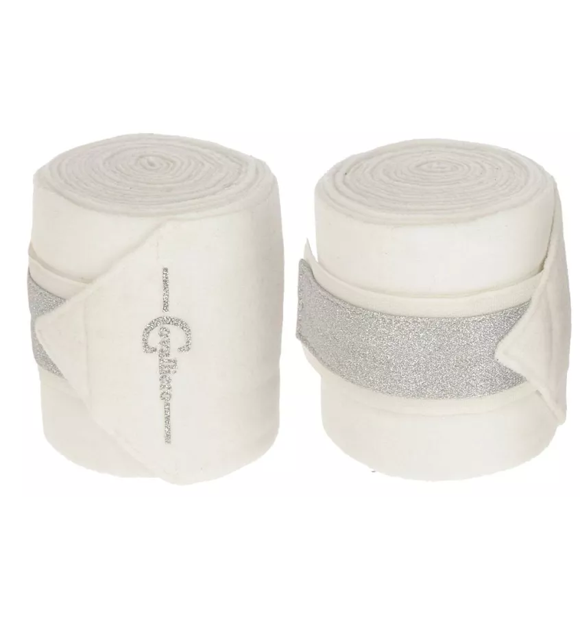 Owijki polarowe dla konia Empara biały