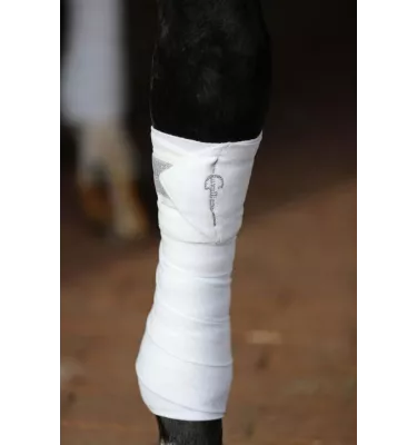 Owijki polarowe dla konia Empara biały