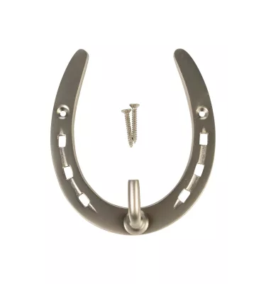 Wieszak mosiężny w kształcie podkowy