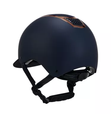 Kask jeździecki Equestro czarny/róż S