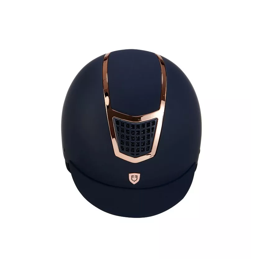 Kask jeździecki Equestro czarny/róż S