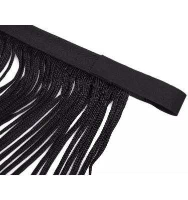 Frędzelki miękko podszyte QHP granat cob