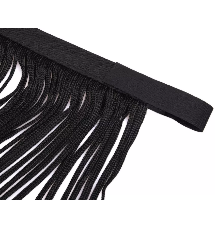 Frędzelki miękko podszyte QHP granat cob