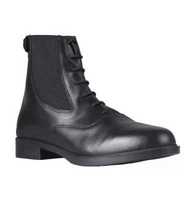 Buty jeździeckie skórzane Tulsa czarny 37