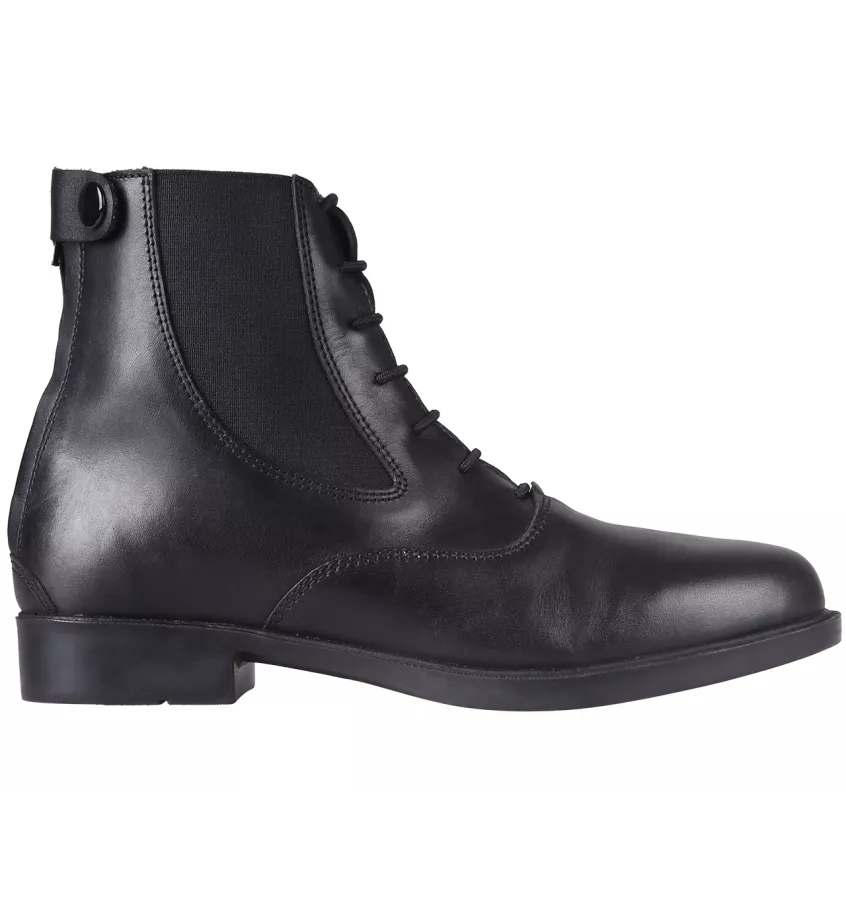 Buty jeździeckie skórzane Tulsa czarny 37