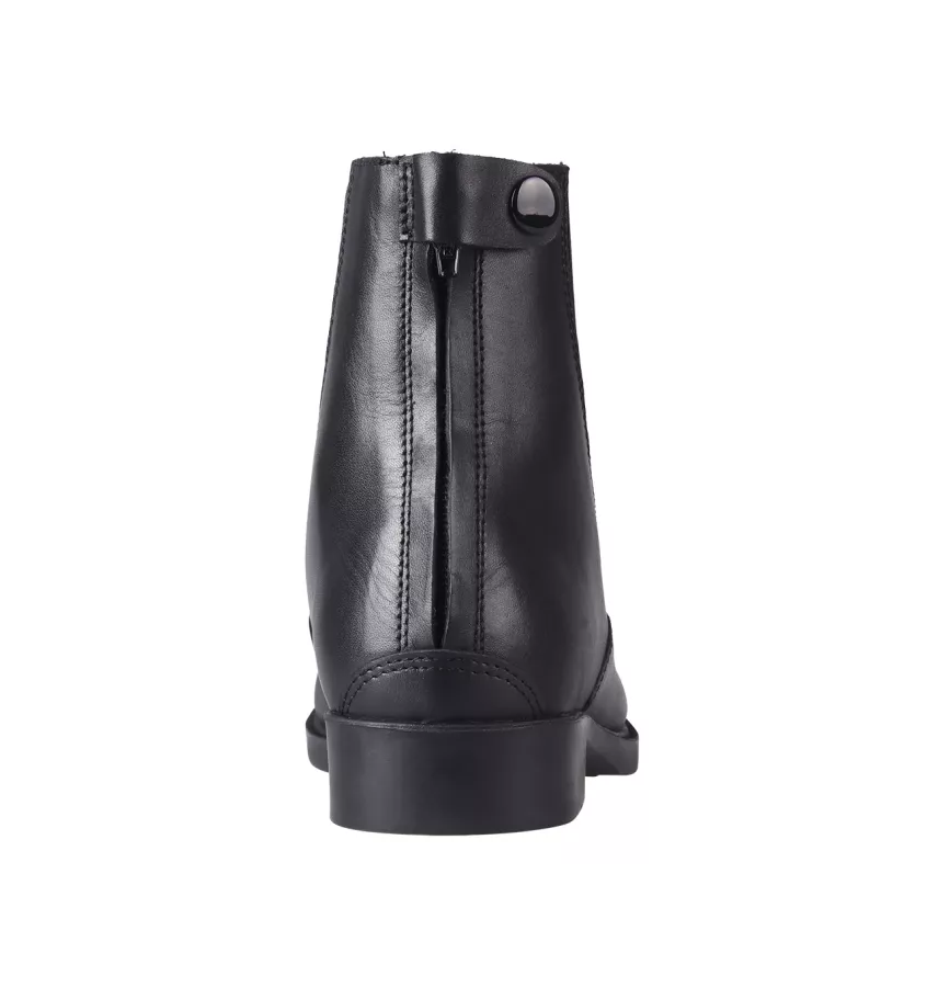 Buty jeździeckie skórzane Tulsa czarny 37