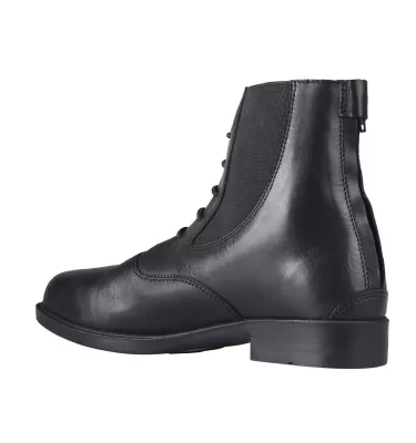 Buty jeździeckie skórzane Tulsa czarny 37