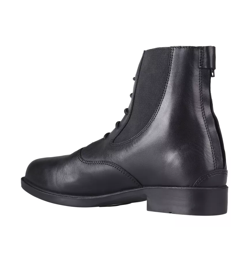 Buty jeździeckie skórzane Tulsa czarny 37
