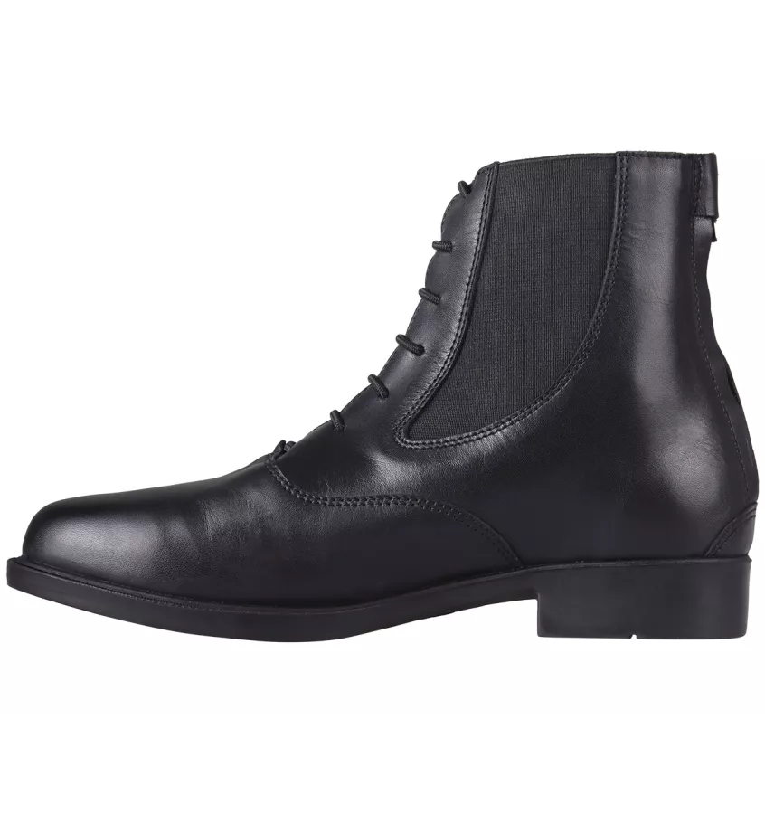 Buty jeździeckie skórzane Tulsa czarny 37