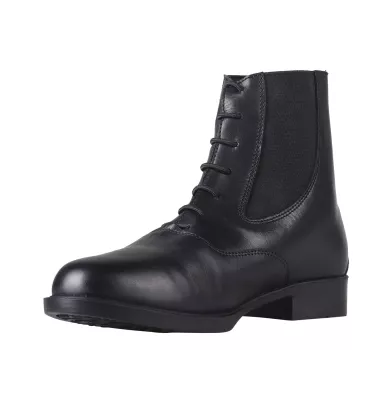 Buty jeździeckie skórzane Tulsa czarny 37