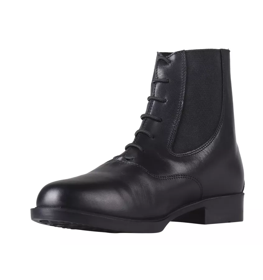 Buty jeździeckie skórzane Tulsa czarny 37