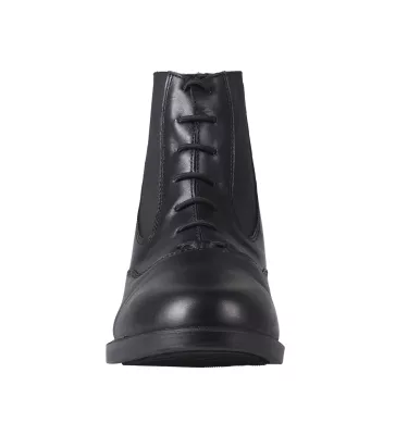 Buty jeździeckie skórzane Tulsa czarny 37