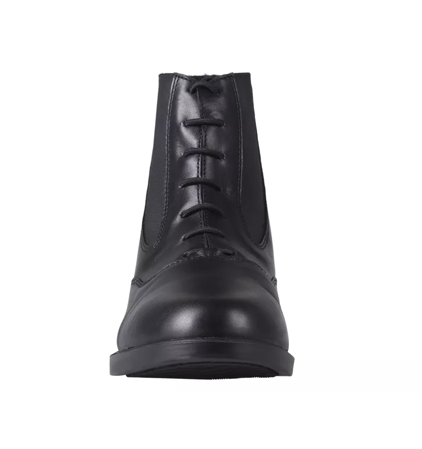 Buty jeździeckie skórzane Tulsa czarny 37