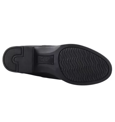 Buty jeździeckie skórzane Tulsa czarny 37