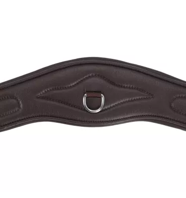 Popręg skórzany profilowany Sensisoft brąz 115