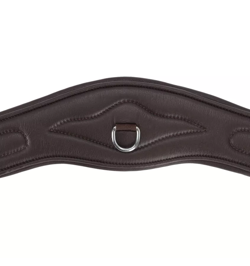 Popręg skórzany profilowany Sensisoft brąz 115