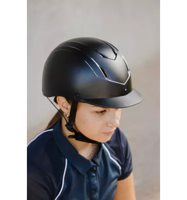 Kask jeździecki Topy granat 52-56