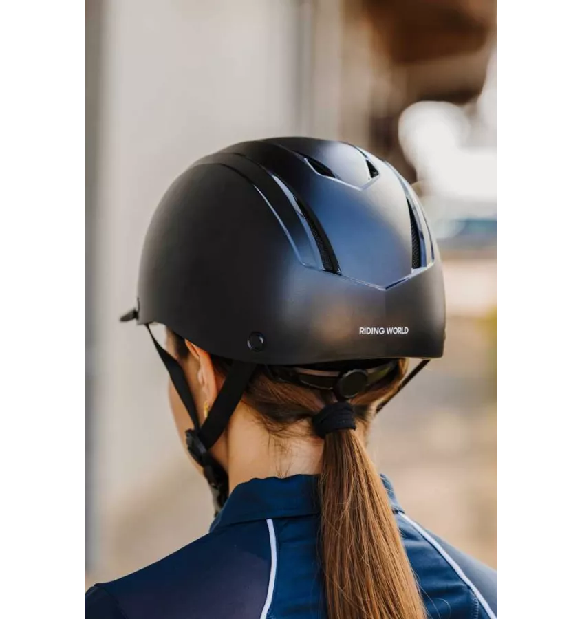 Kask jeździecki Topy granat 52-56