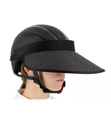 Daszek do kasku jeździeckiego chroniący przed słońcem UV