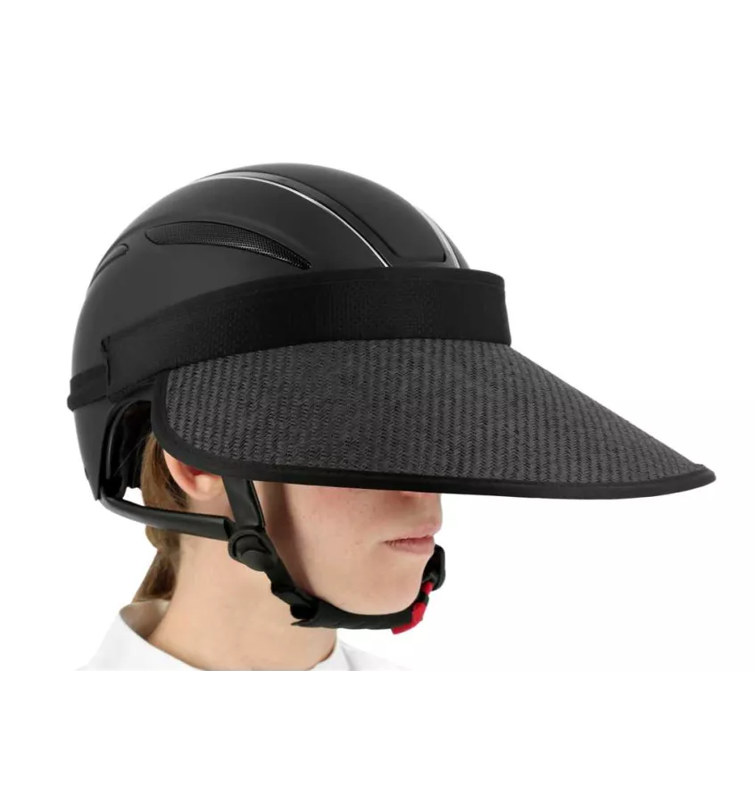Daszek do kasku jeździeckiego chroniący przed słońcem UV