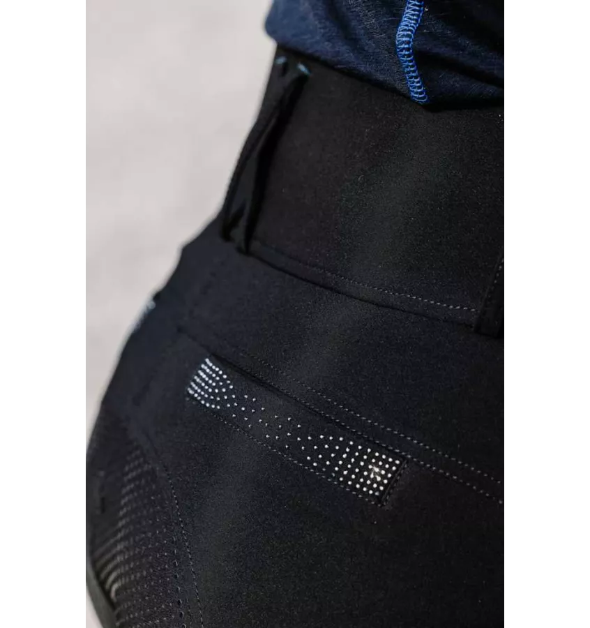 Bryczesy jeździeckie z wysokim stanem czarny 34