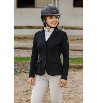 Marynarka konkursowa jeździecka Stockholm czarny 34