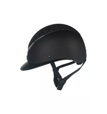 Kask jeździecki Alarion Diamond czarny/srebrny M 55-57