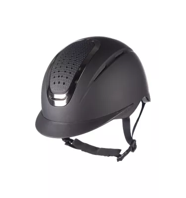 Kask jeździecki Sydney City czarny/srebrny M 55-57