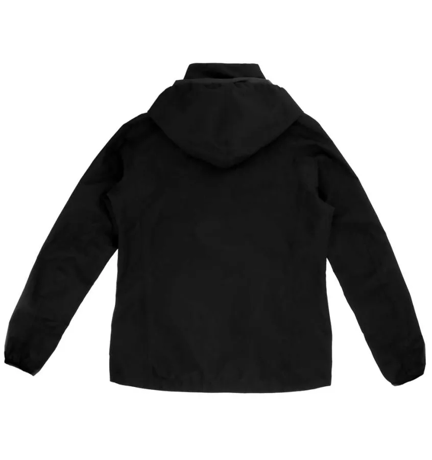 Kurtka jeździecka na deszcz i wiatr Riley czarny L