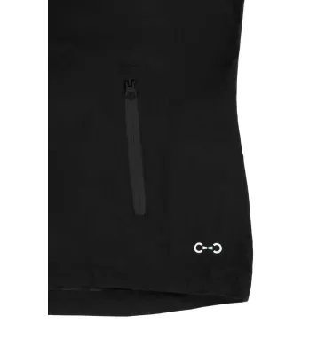 Kurtka jeździecka na deszcz i wiatr Riley czarny L