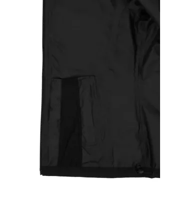 Kurtka jeździecka na deszcz i wiatr Riley czarny L